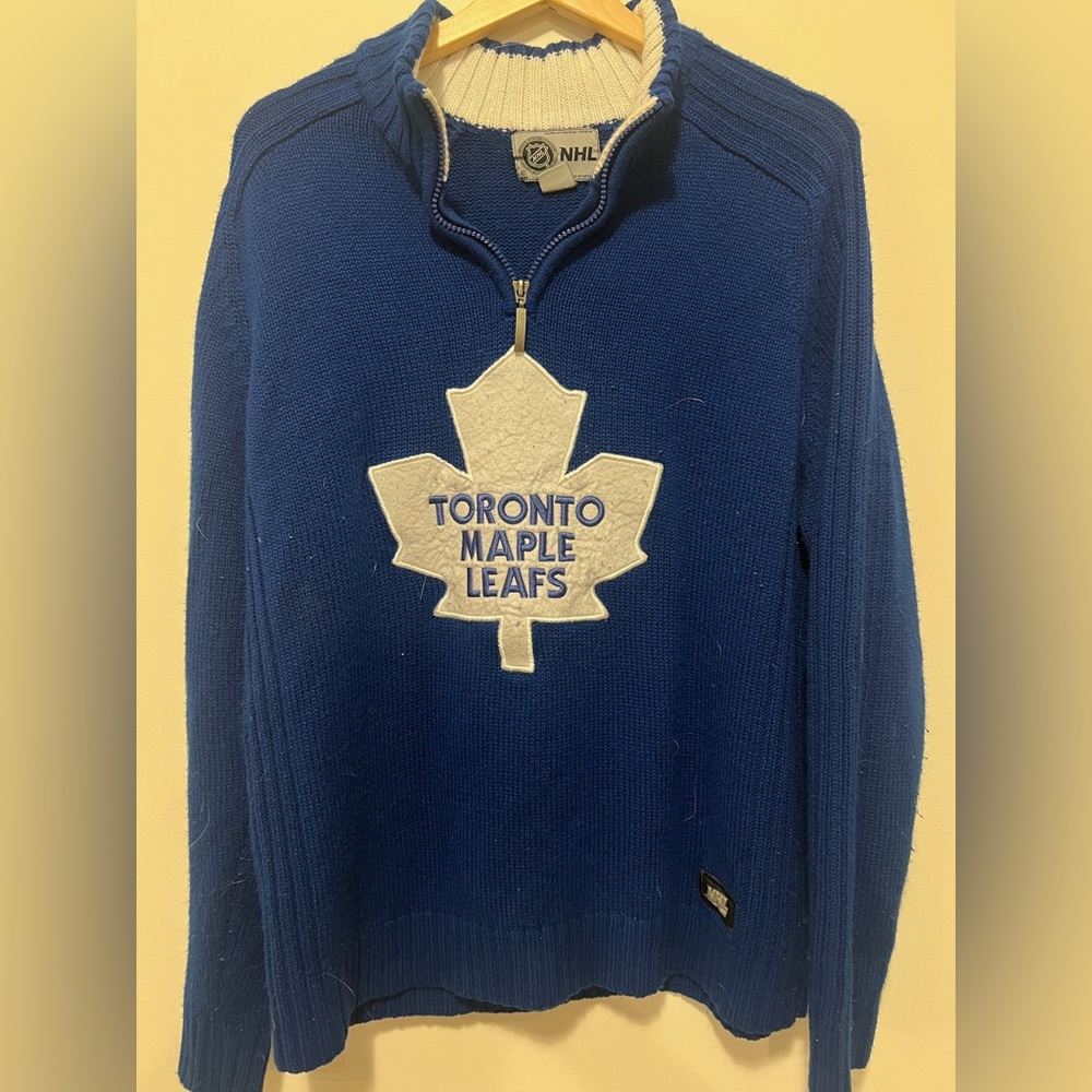 Vintage Toronto Maple Leafs Wool Knit Sweater